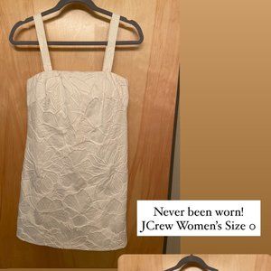 J. Crew White Babydoll Dress *PRICE DROP*